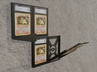CGC Slab Wall Showcase | Flip-Open Modular Display