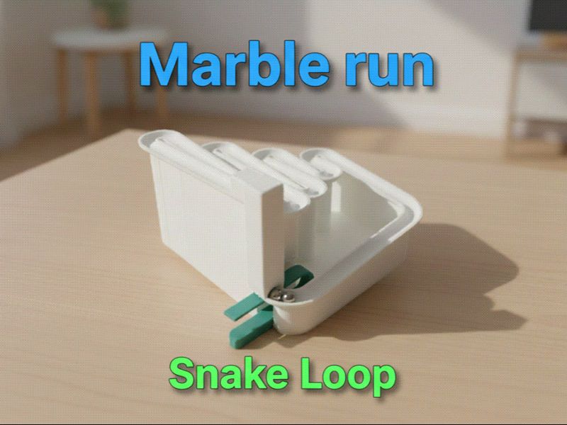 Marble Run - Snake Loop