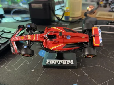 Ferrari F1 Display Stand (Bburago 1/43 diecast)