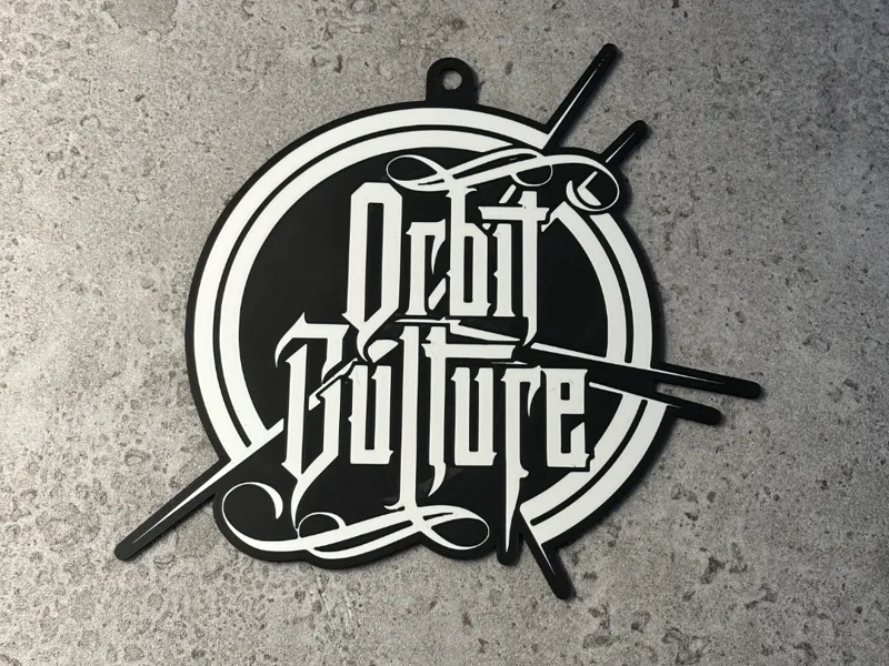 Orbit Culture Band Logo Heavy Metal Wallhanger
