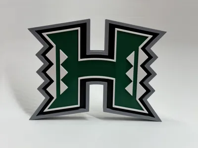 Hawaii Warriors Logo 2000