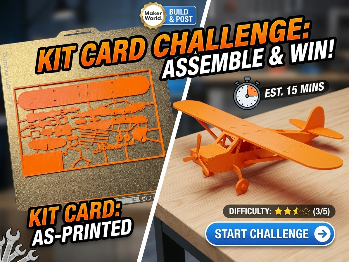 Ultimate Airplane Kit Card Challenge!