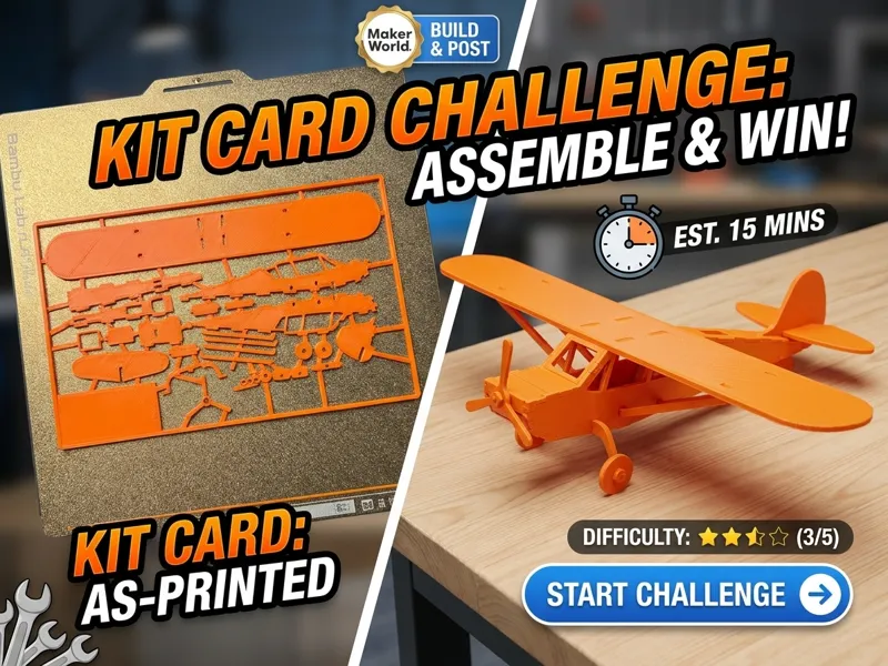 Ultimate Airplane Kit Card Challenge!