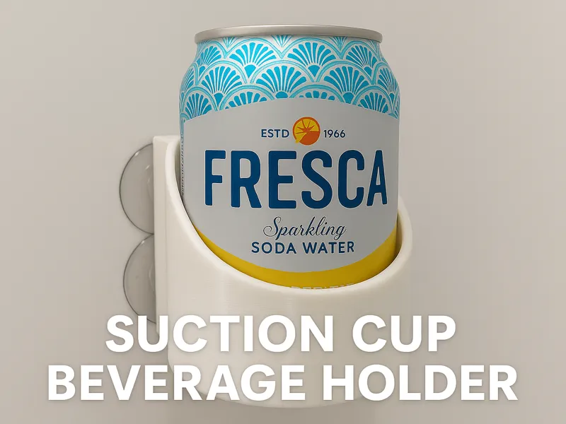 CanDock – Suction Cup Can Mount
