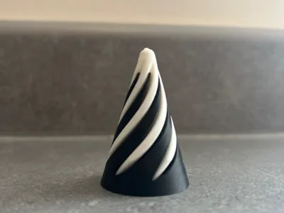 spiral cone fidget