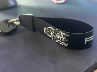 Keychain Porsche
