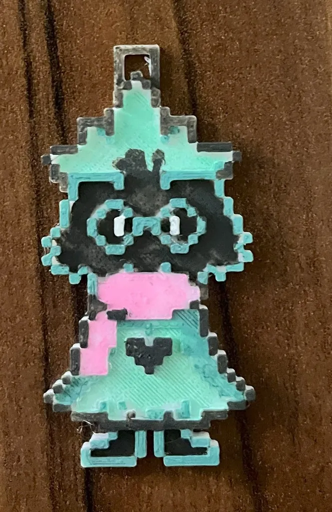 Ralsei Chapter 1&2 Keychains