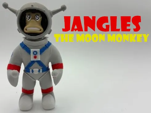 Jangles the Moon Monkey plushie (from Fallout)