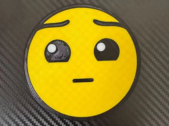 Geometry Dash Hard coaster/decoration