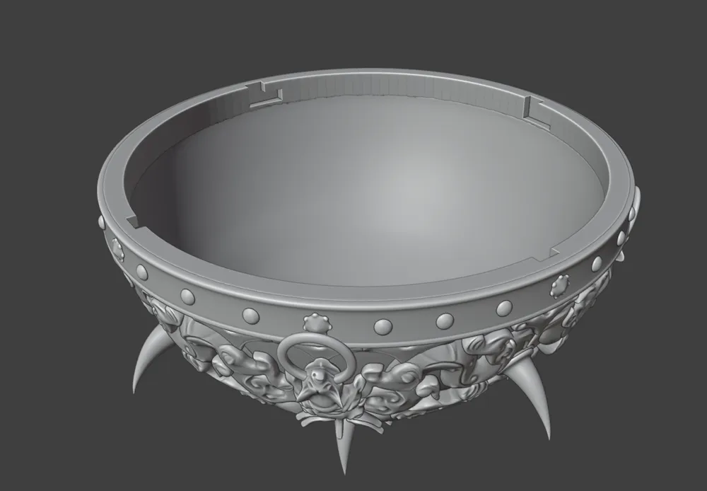 Black Myth Big Iron Ball Storage Box by 箱庭猫猫 MakerWorld