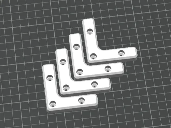 Crate Corner Holders / Fastening for Euro Boxes