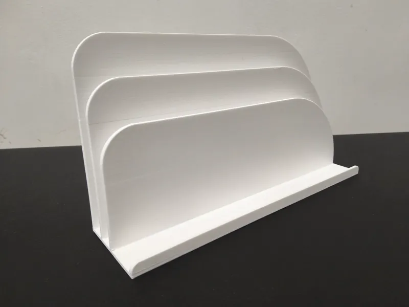 Slim Desktop Mail Holder