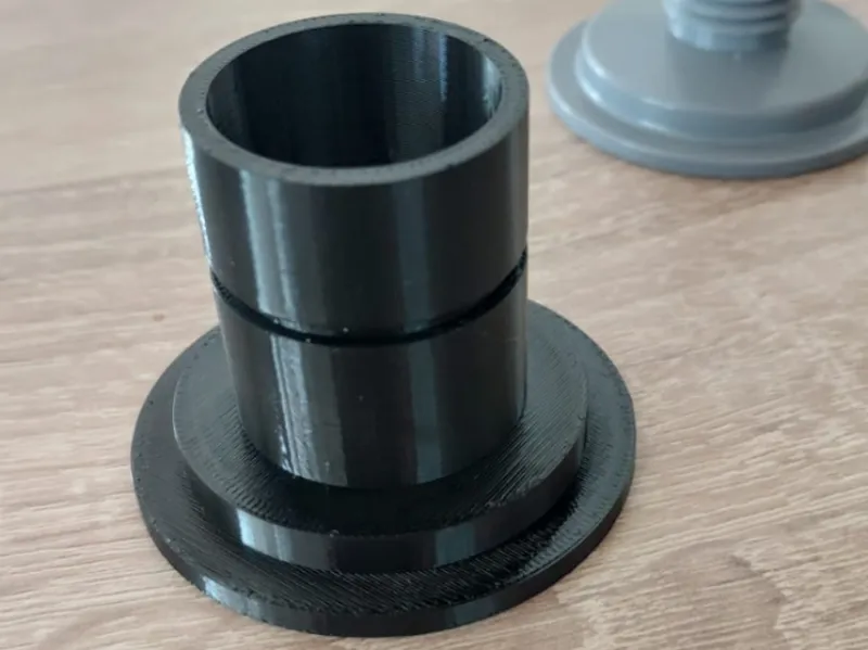Water Pump Hose Adapter with Rubber Band Groove