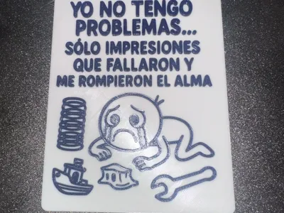 Funny maker problems poster