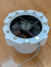 PC Fan Housing (for 4 in hose)