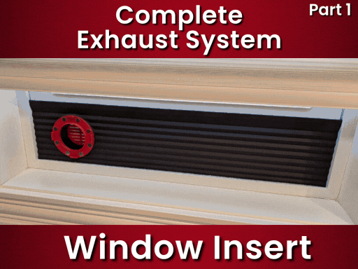 Window Insert 3" & 4" | Print-in-Place Insulation