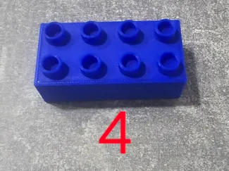 Klemmbaustein Duplo Stein 4x2
