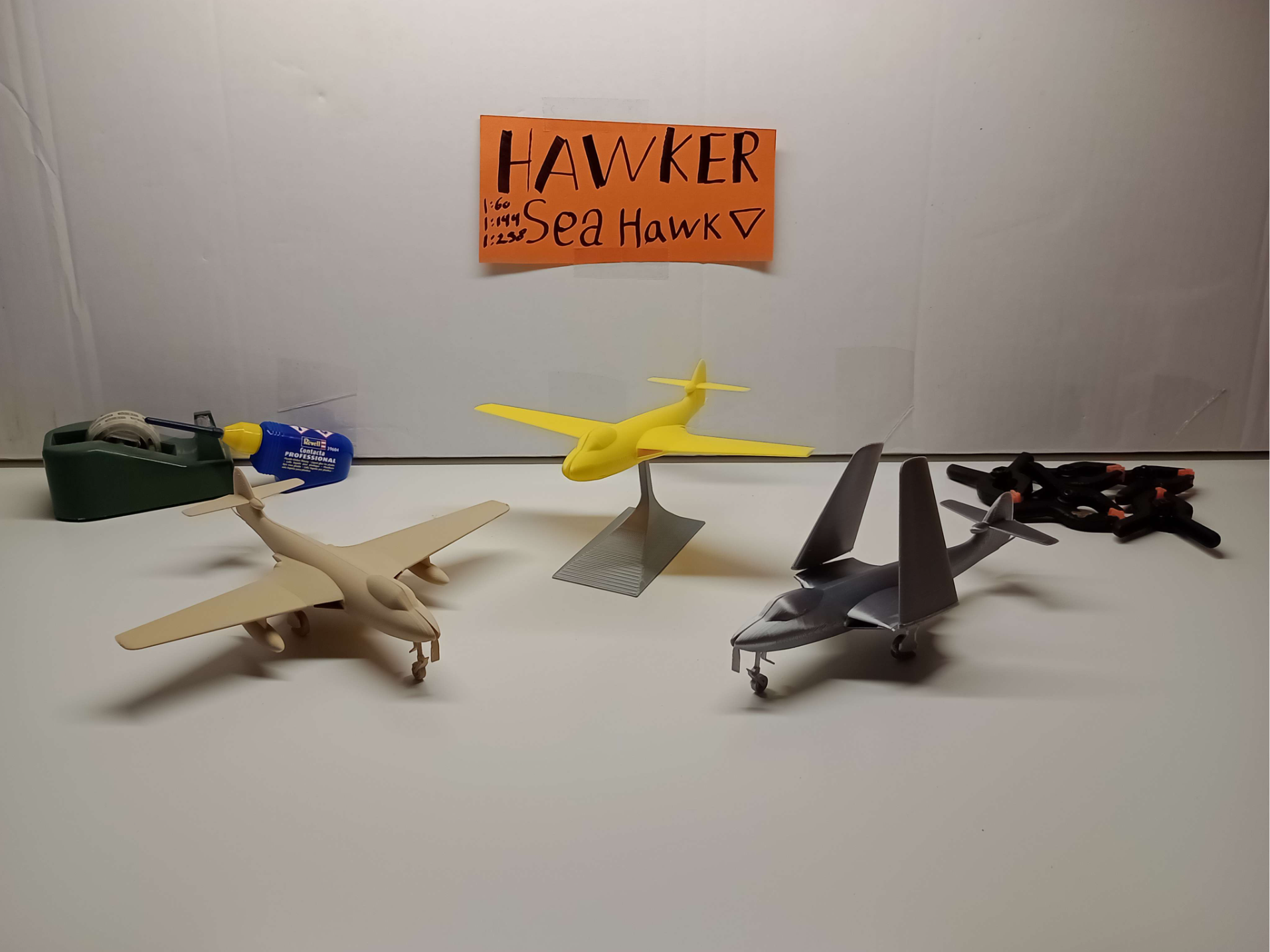 Hawker Sea hawk Scale Model