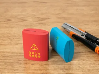 【无支撑】刀片折断盒-带收纳功能