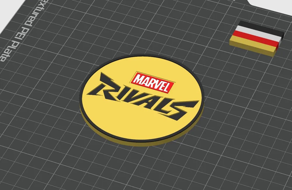 Marvel Rivals Coaster by DanielNex - MakerWorld