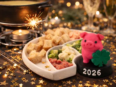 Lucky Pig 2026 – New Year's & New Year's Eve Decoration