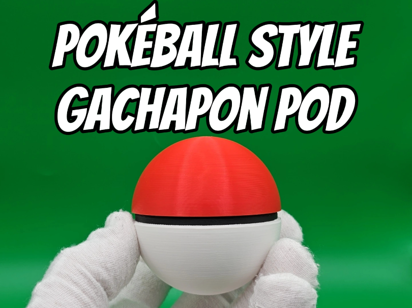 Pokeball-Style Gachapon Pod - No AMS