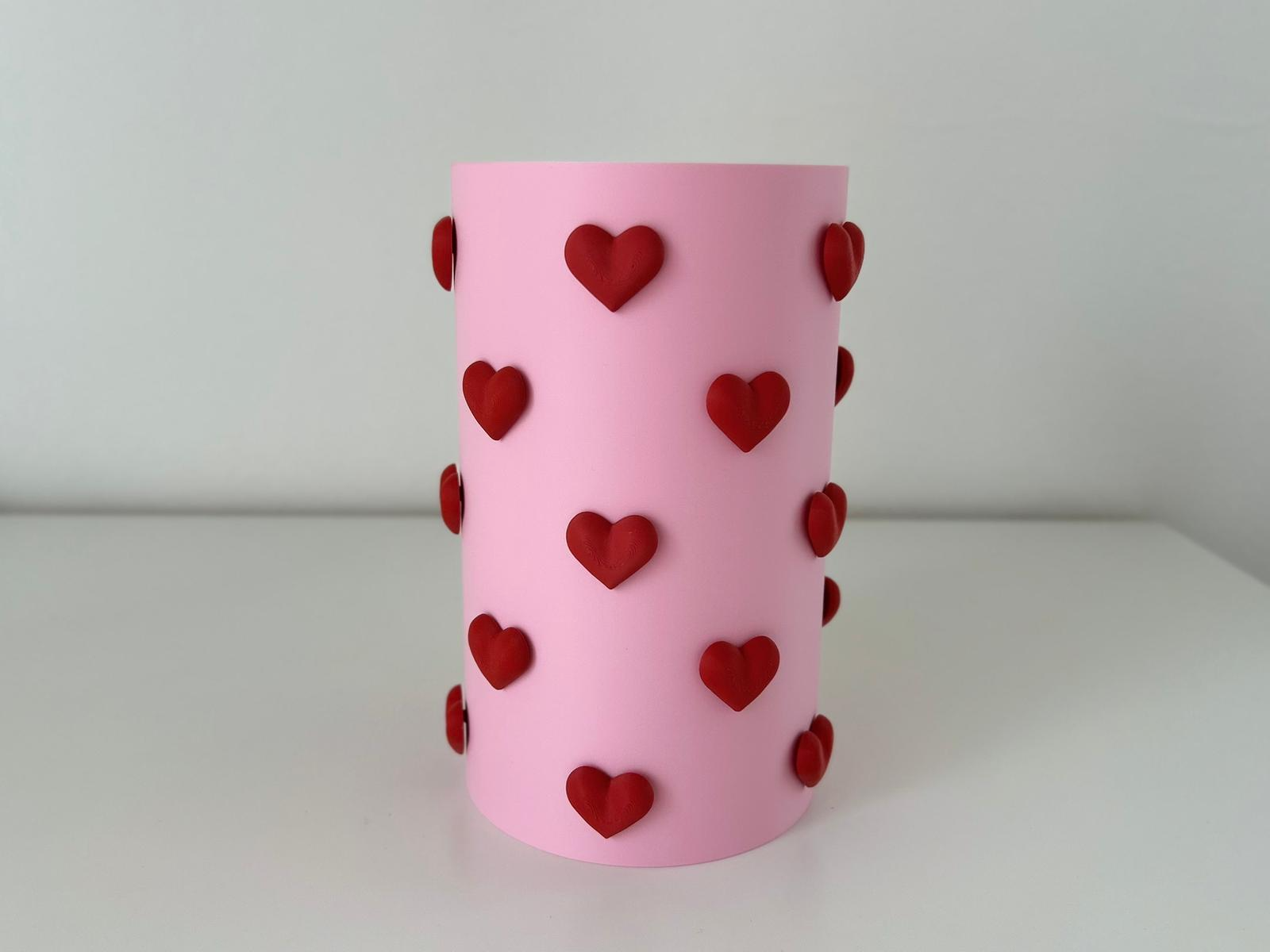 Hearts Vase - Home Decor