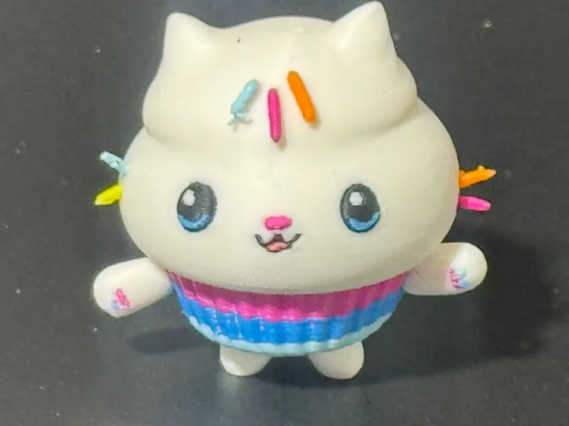 Gabby's Dollhouse Cakey - Full Color Print