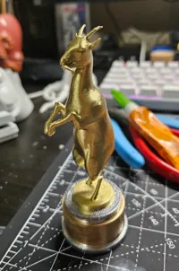 Trophée de chèvre avec socle - Goat Simulator — photo 2
