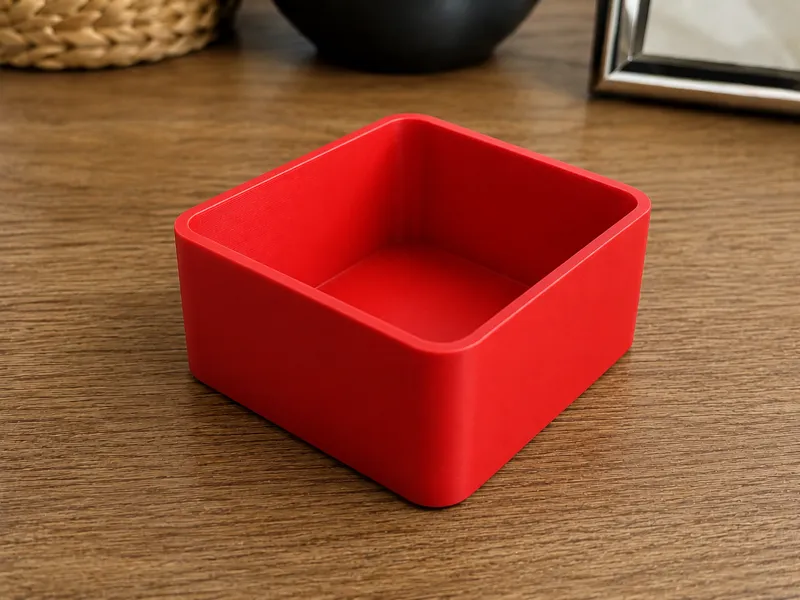 A Red Bucket