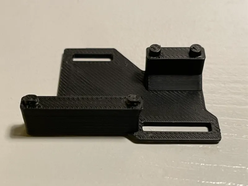 OLED & gesture sensor holder for DeepDeck