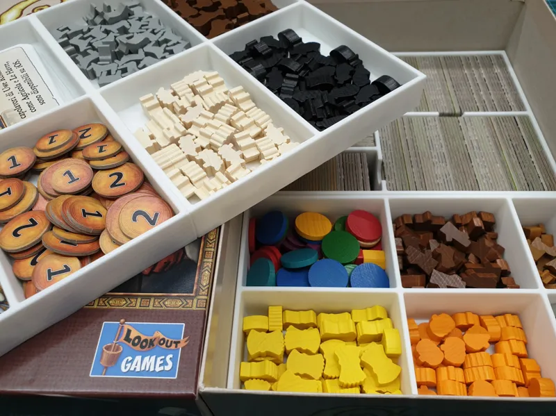 RCD Organizer for board game Caverna Uwe Rosenberg