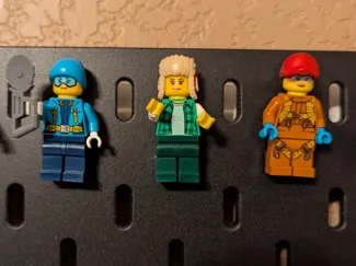 Ikea Skadis Minifig Display Bracket
