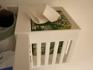 Wickelkommode Sebra Classic Seitenkorb