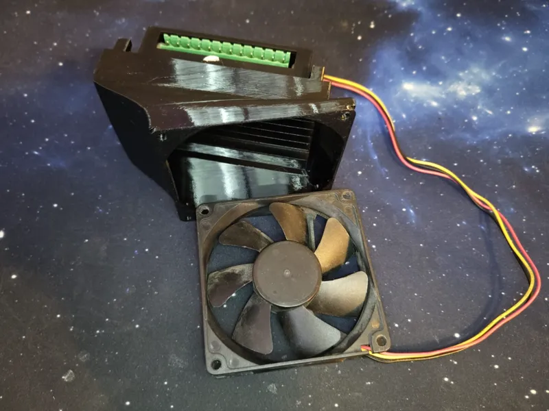 TB6600 fan bracket for 80mm PC fan