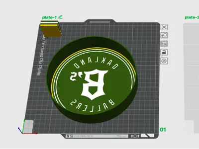 Oakland Ballers logo sign