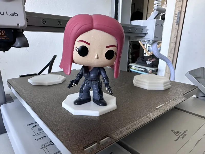 Octagon stand / base for figure and funko pop