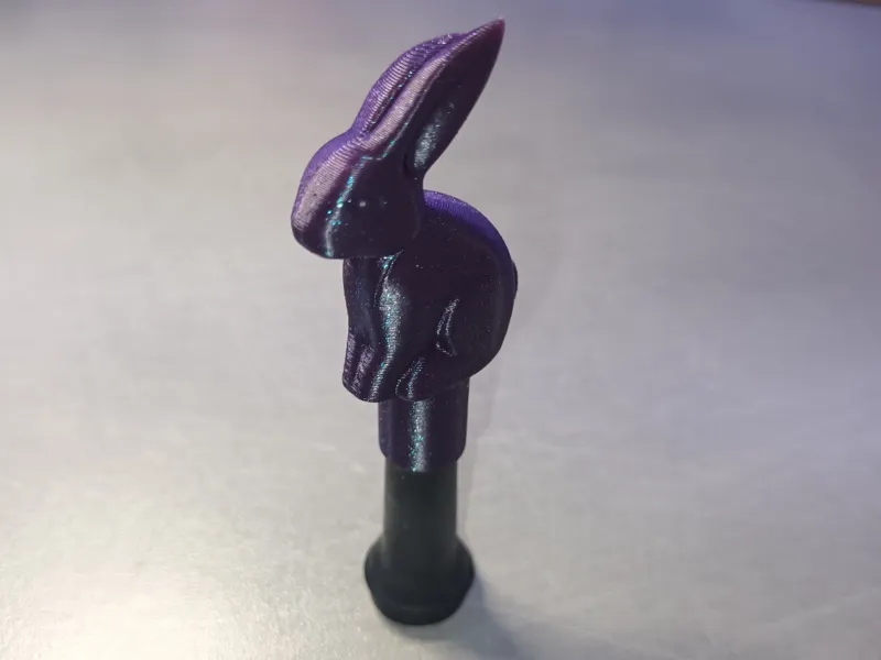 Easter Bunny tire valve cap