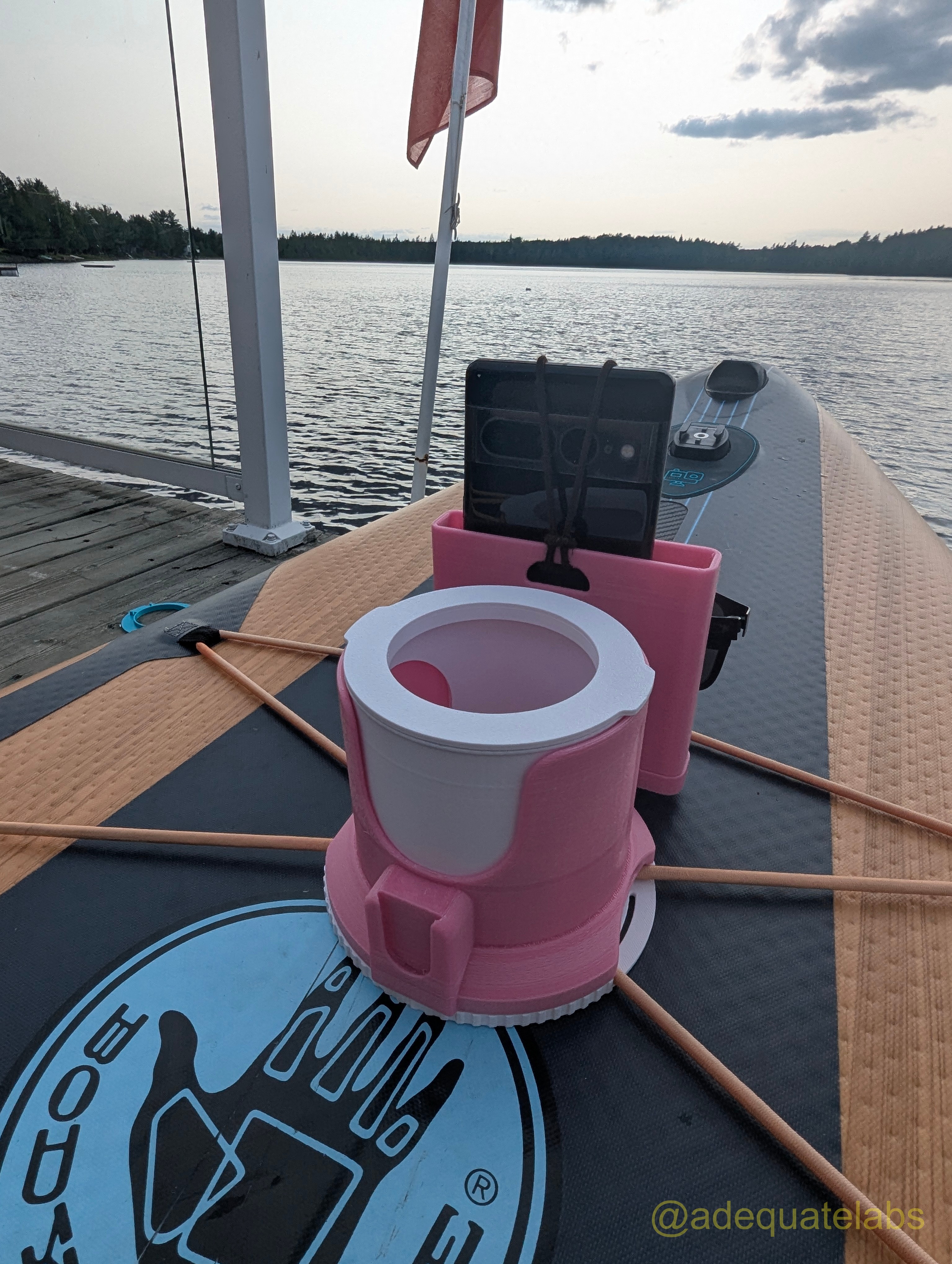 SUP CUP Pro - Secure Paddleboard Cup Holder