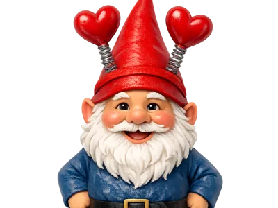valentines gnome 