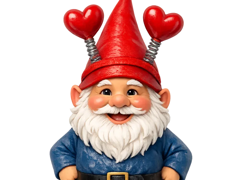 valentines gnome 
