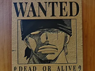 Roronoa Zoro wanted poster