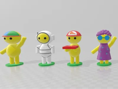 Wobbly Life - Figuren