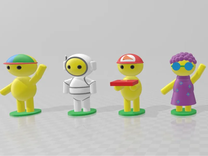 Wobbly Life - Figuren