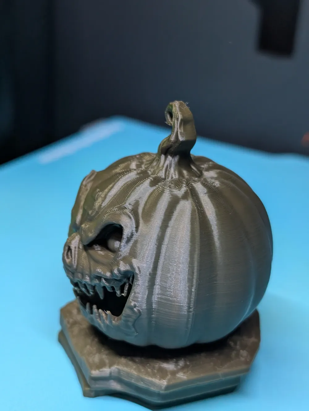 Calabaza de terror por Der Druckertyp MakerWorld: Descarga Modelos 3D ...