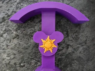 Tangled Loungefly wall hook