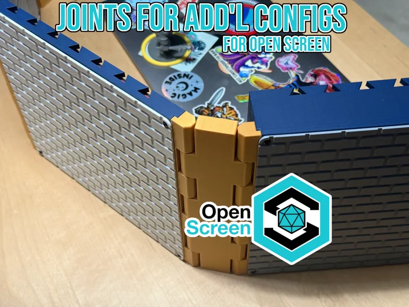 Joints for Additional Configurations | Open Screen