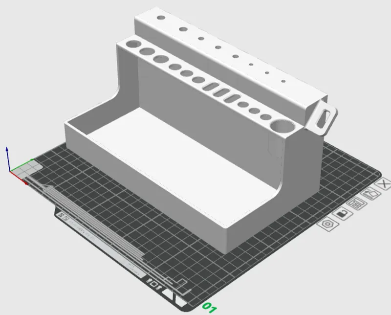 Electronics Tool Rack