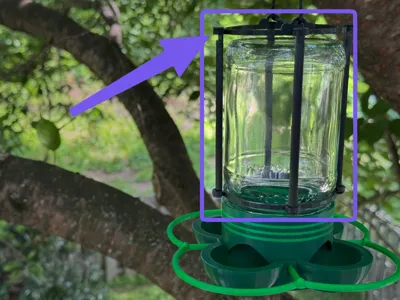 EZ Mason Jar Hanger for Feeders