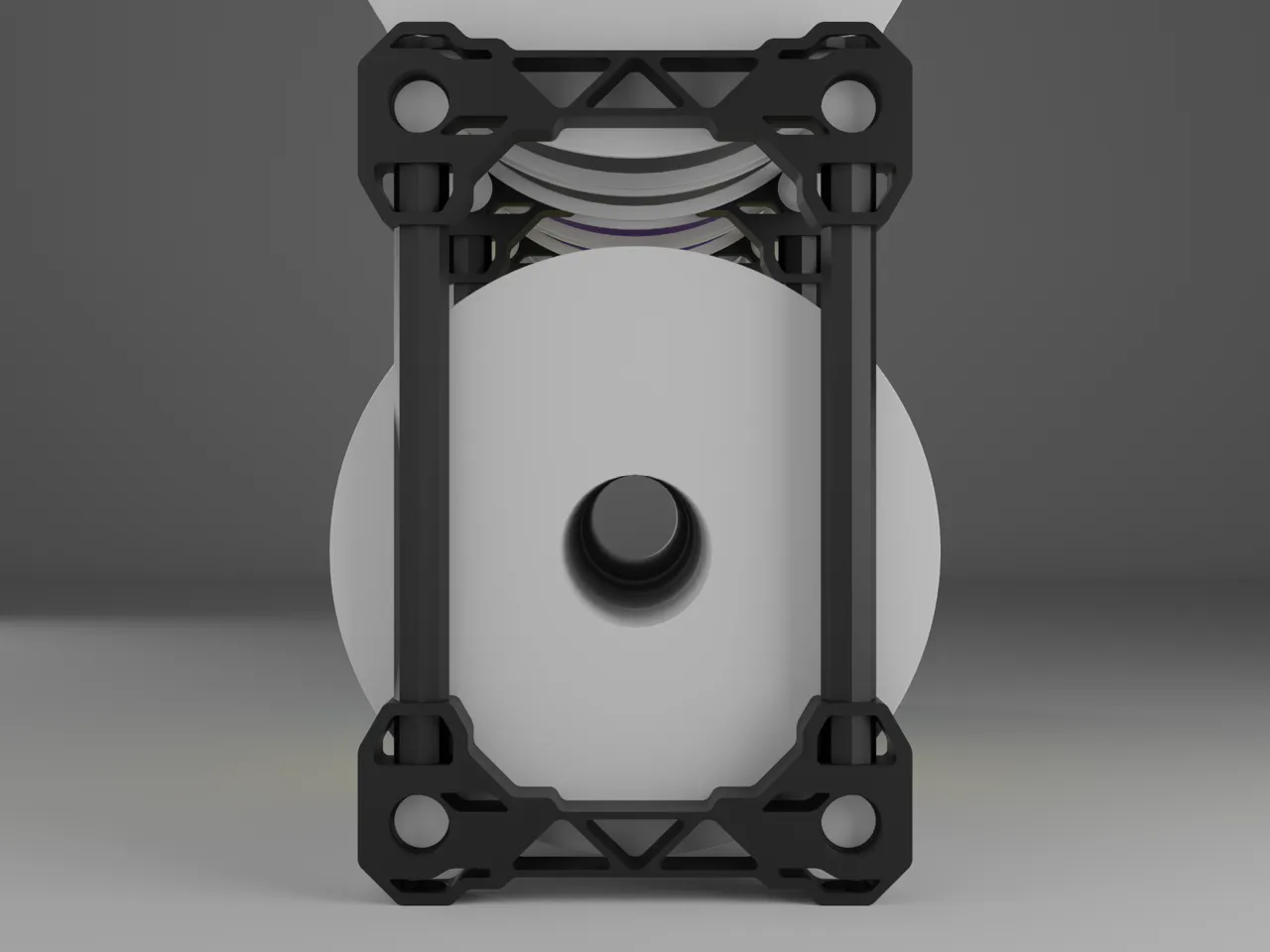 Modular Filament Spool Rack/Holder V3 | V4 OUT NOW view 3